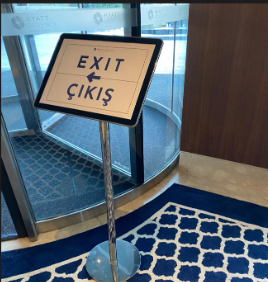 Özel Sipariş Ayaklı Yönlendirme Tabelası