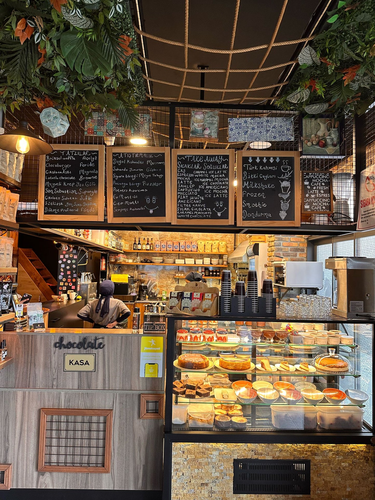 Özel Sipariş Cafe Tabelası