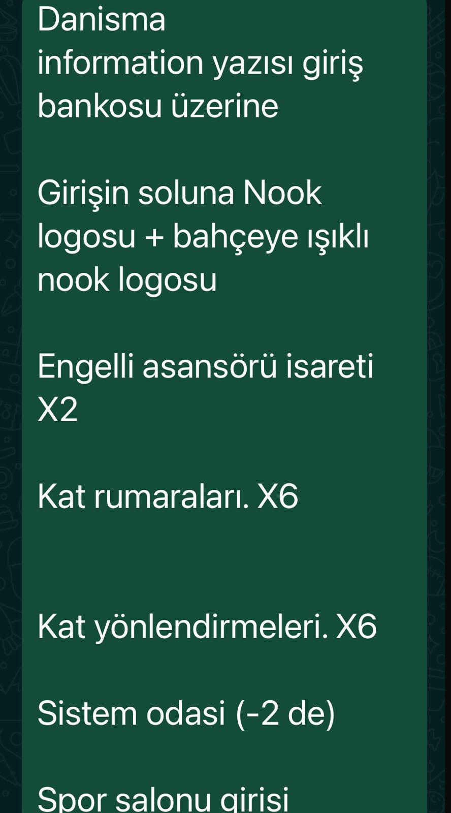 Keşif ve Teknik Çizim Çalışması