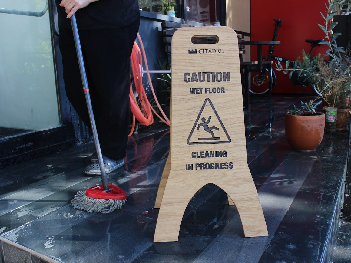 Restroom Signs & Wet Floor Warning Signs
