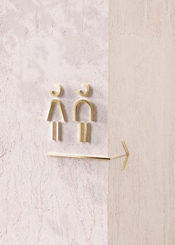 Özel Sipariş Kadın Erkek Piktogram