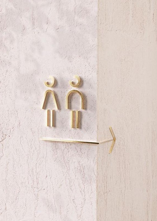 Özel Sipariş Kadın Erkek Piktogram