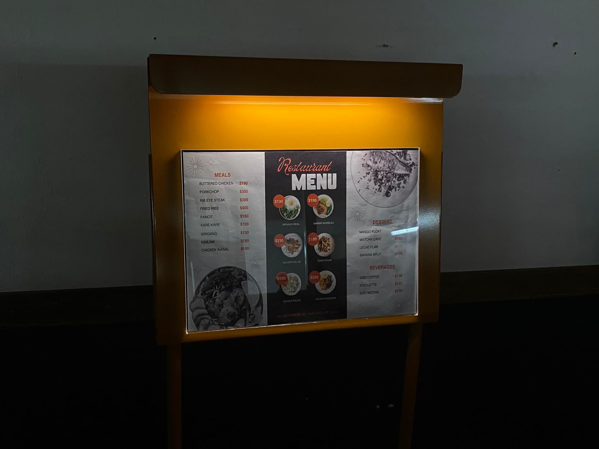 Ayaklı Menü Standları – Otimsan