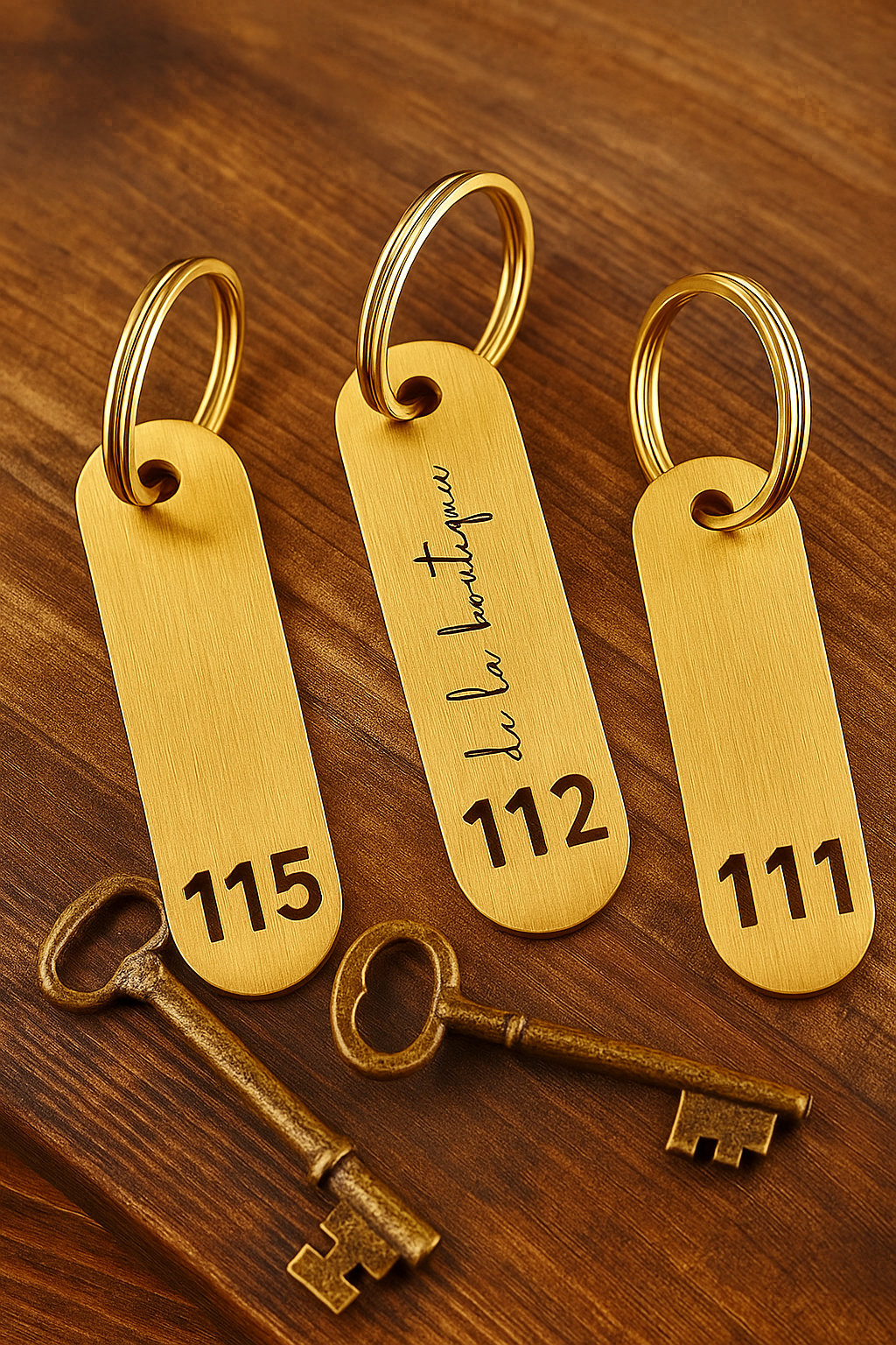 Lüks ve şık tasarıma sahip hediyelik metal anahtarlık modeli
