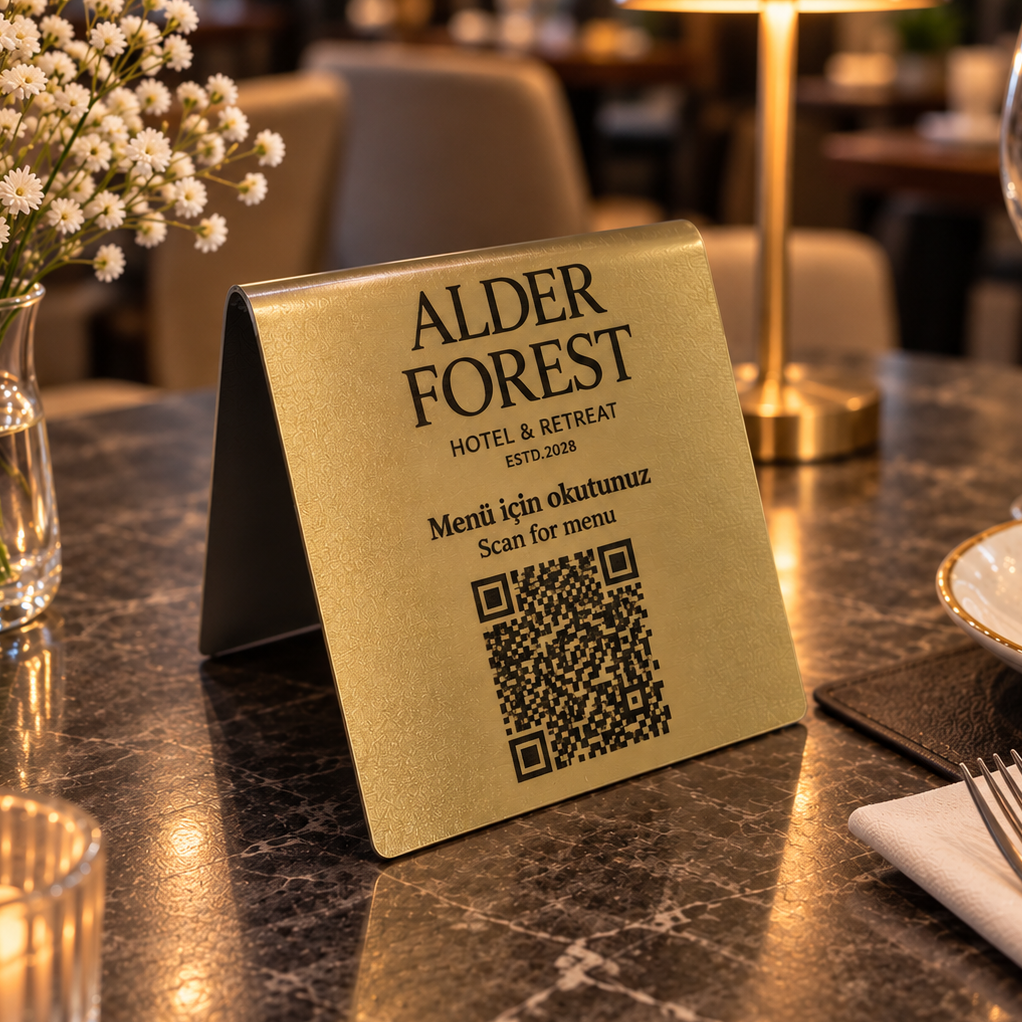 QR Kod Menü Standları – Otimsan