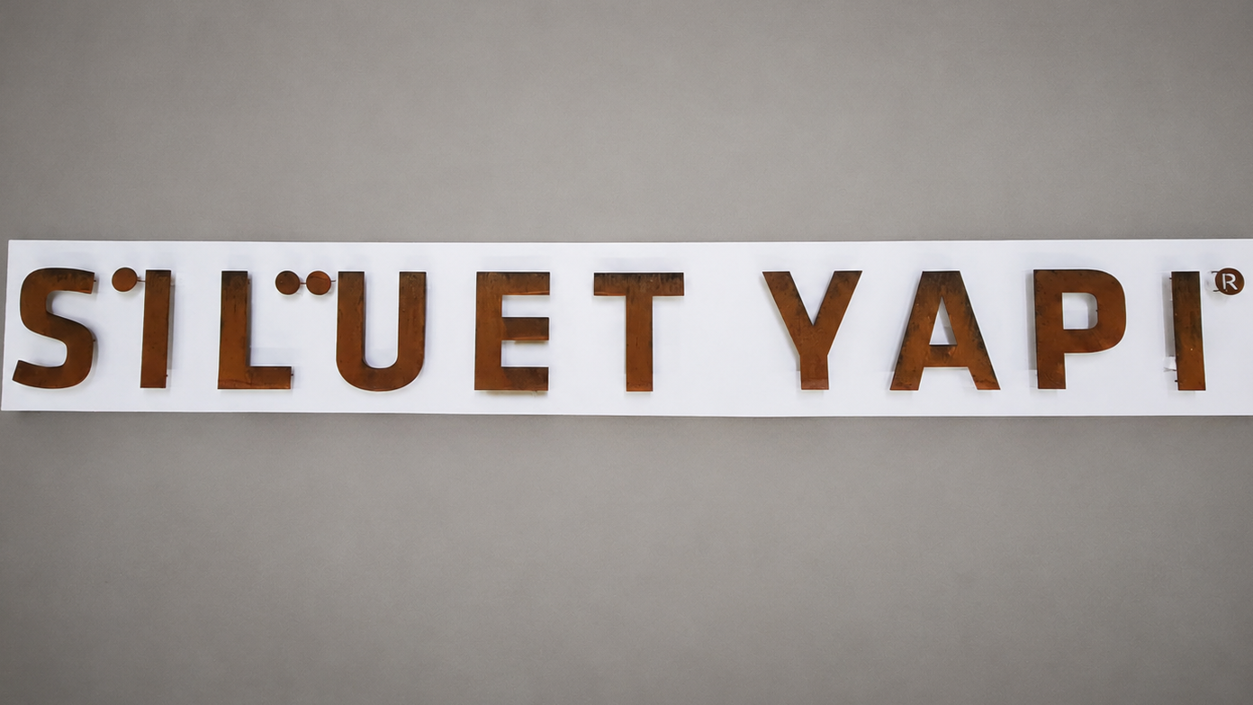 Kafe restoran otel ve mağazalar için özel üretim metal harf işletme tabelası