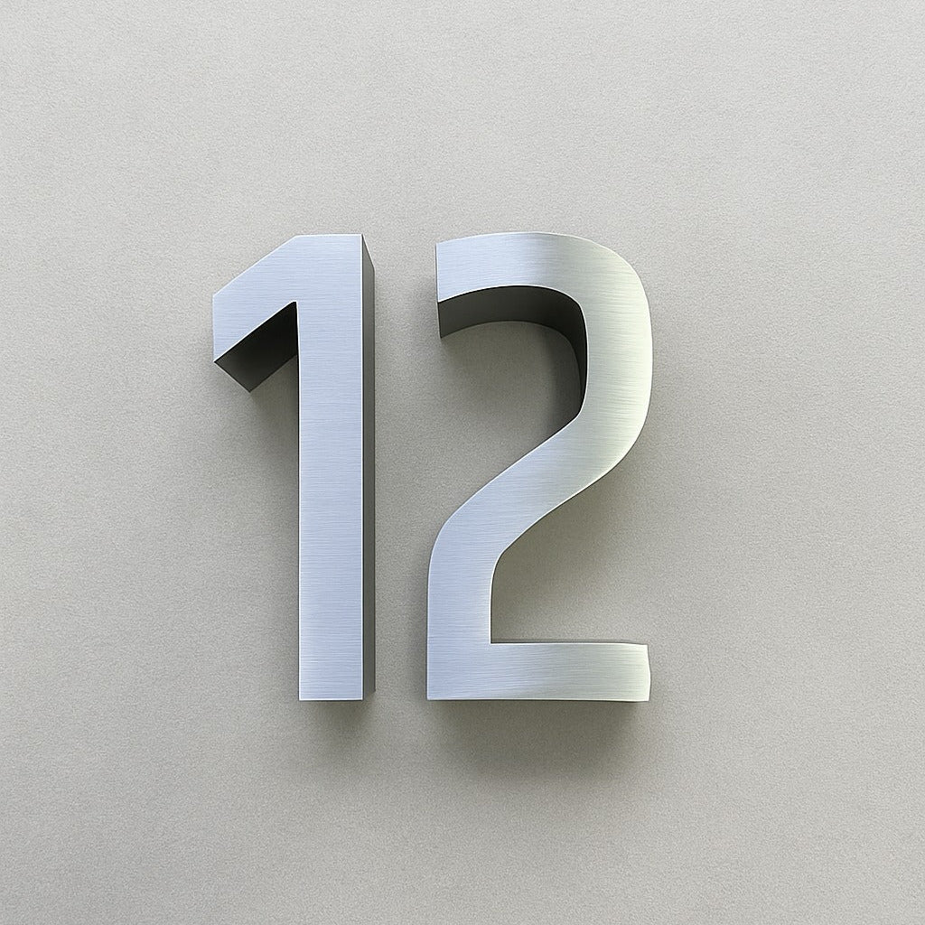 Ofis kapıları için paslanmaz çelik modern kapı numarası